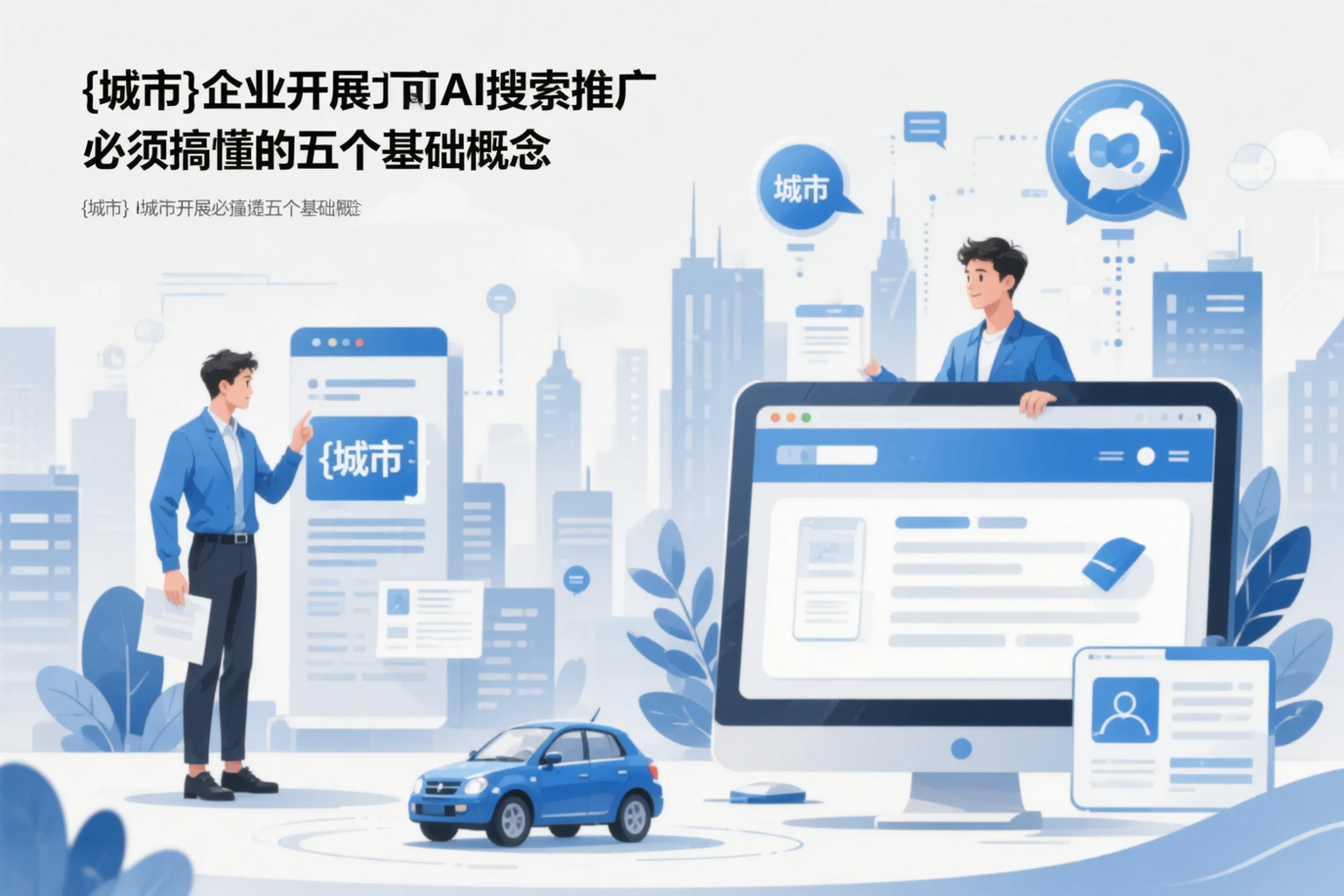 酒泉企业开展AI搜索推广前必须搞懂的五个基础概念