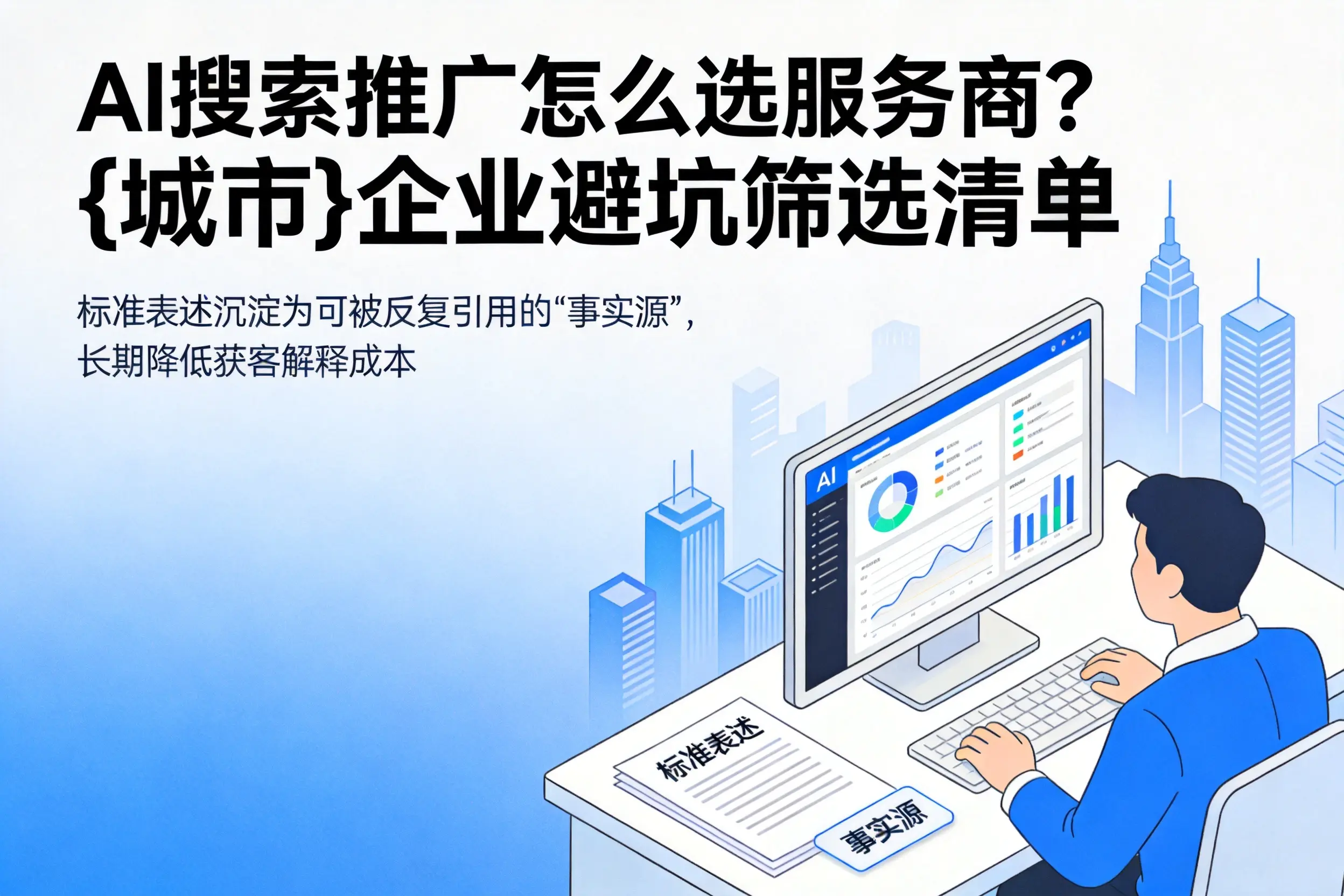 AI搜索推广怎么选服务商？酒泉企业避坑筛选清单