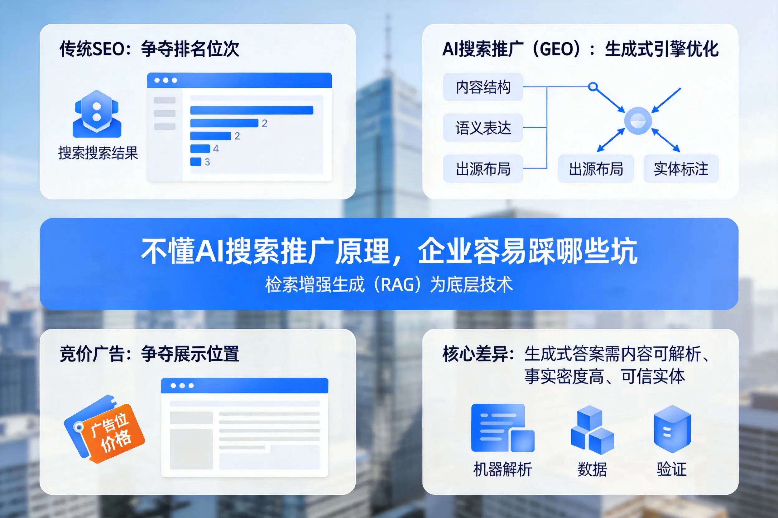 不懂AI搜索推广原理，酒泉企业容易踩哪些坑