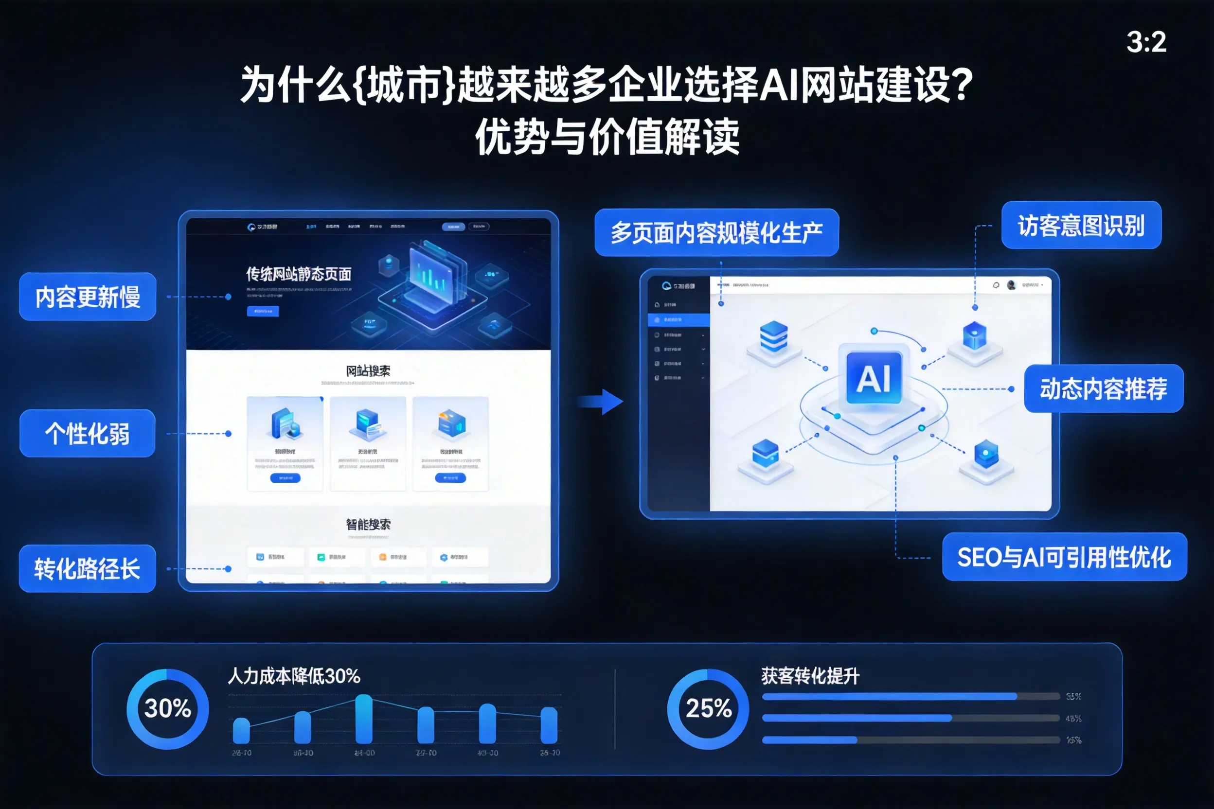 为什么酒泉越来越多企业选择AI网站建设？优势与价值解读