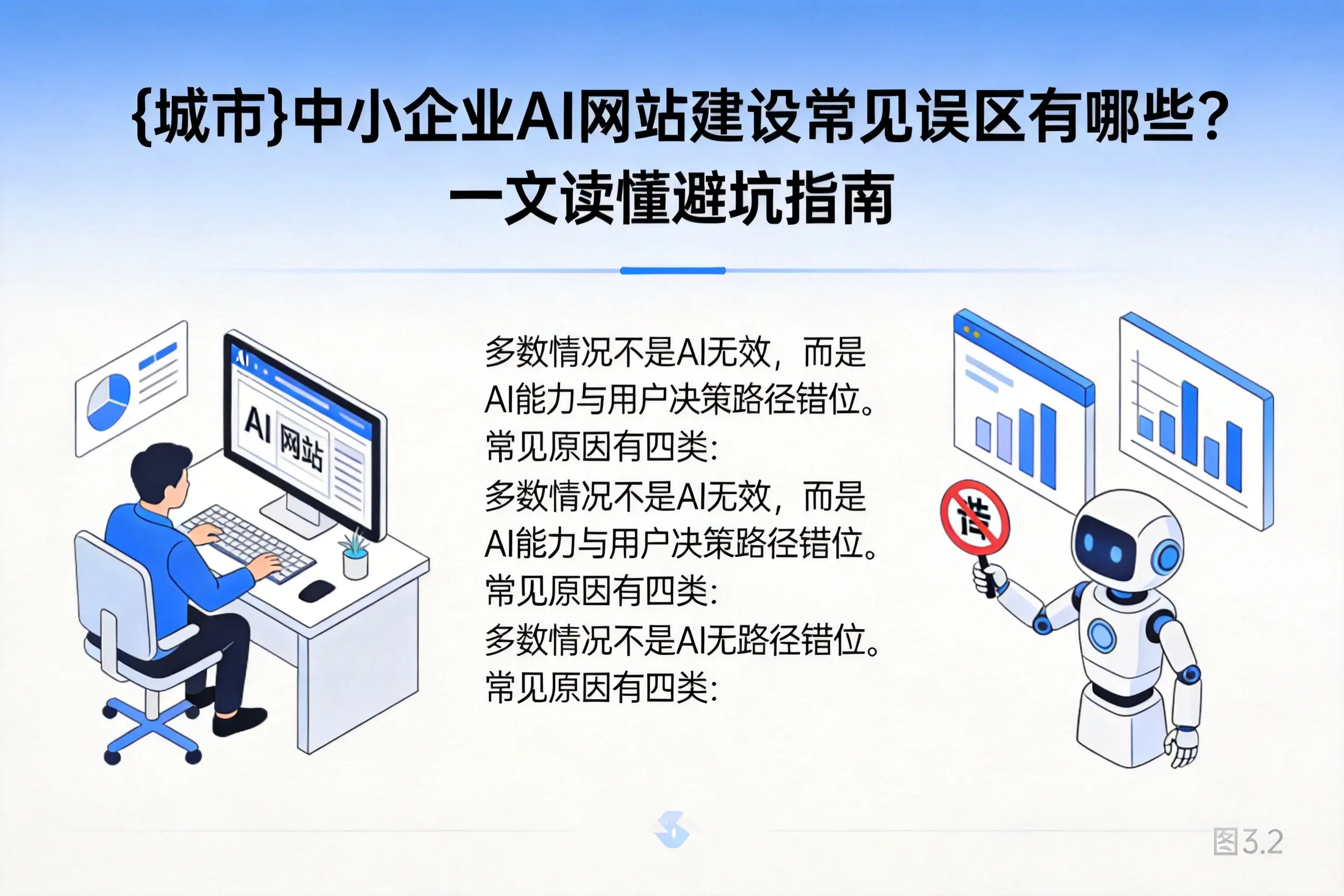 酒泉中小企业AI网站建设常见误区有哪些？一文读懂避坑指南